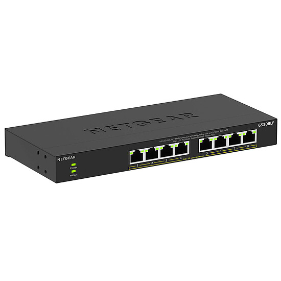 Switch et Commutateur Netgear GS308LP - Autre vue
