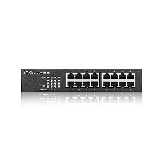 Switch et Commutateur ZyXEL GS1100-16 V3 - Autre vue