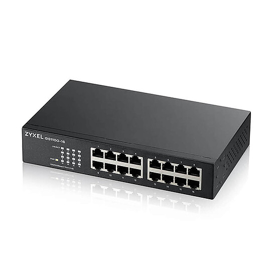 Switch et Commutateur ZyXEL GS1100-16 V3 - Autre vue