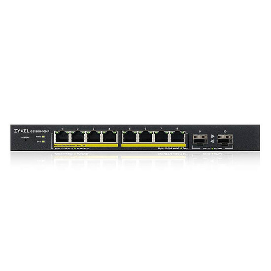 Switch et Commutateur ZyXEL GS1900-10HP V2 - Autre vue
