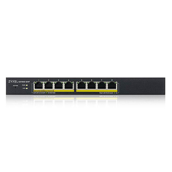 Switch et Commutateur ZyXEL GS1900-8HP V2 - Autre vue
