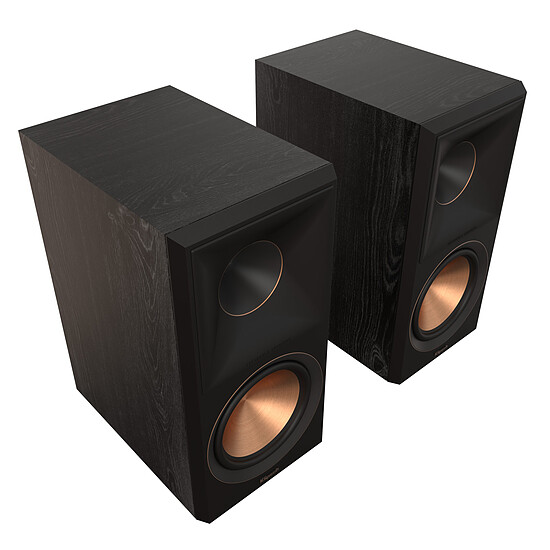 Mini-chaine Denon RCD-N12DAB Noir + Klipsch RP-600M II Ebène - Autre vue