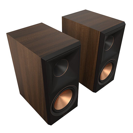 Mini-chaine Denon RCD-N12DAB Blanc + Klipsch RP-600M II Noyer - Autre vue
