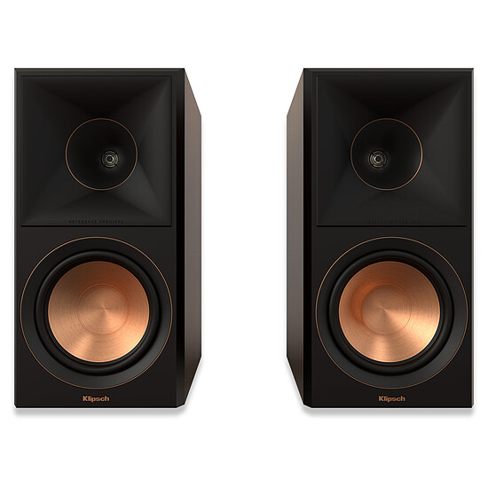 Mini-chaine Denon RCD-N12DAB Blanc + Klipsch RP-600M II Ebène - Autre vue