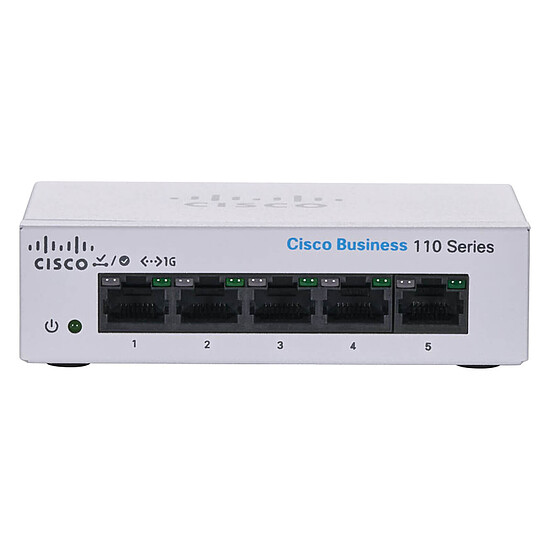 Switch et Commutateur Cisco CBS110-5T-D - Autre vue