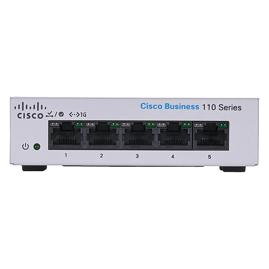 Switch et Commutateur Cisco CBS110-5T-D - Autre vue