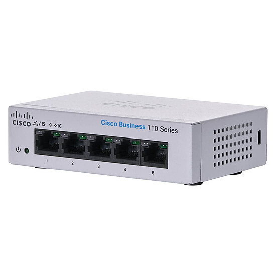 Switch et Commutateur Cisco CBS110-5T-D - Autre vue