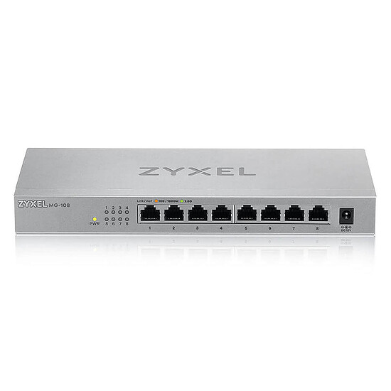 Switch et Commutateur ZyXEL MG-108 - Autre vue