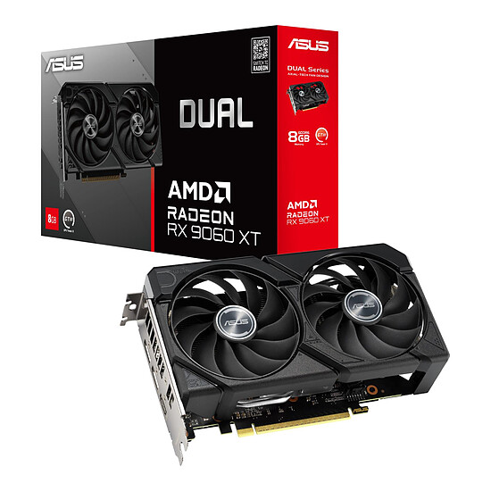 Carte graphique Asus Dual Radeon RX 9060 XT 8G GDDR6 - Autre vue