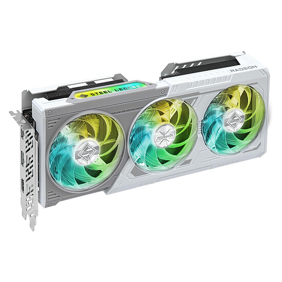 Carte graphique ASRock AMD Radeon RX 9060 XT Steel Legend 16GB OC - Autre vue