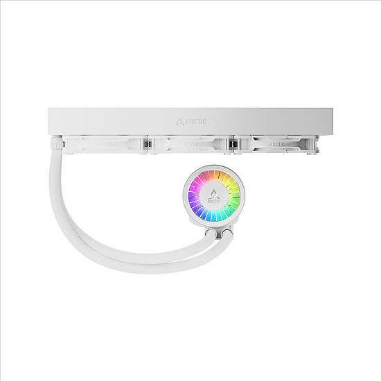 Watercooling AIO Arctic Liquid Freezer III Pro 360 ARGB - Blanc - Autre vue