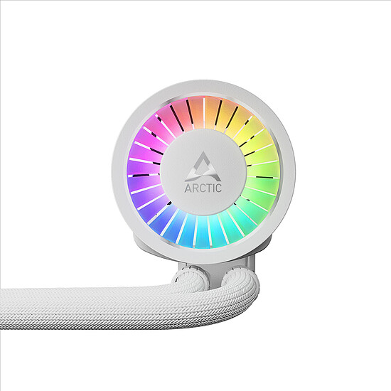 Watercooling AIO Arctic Liquid Freezer III Pro 360 ARGB - Blanc - Autre vue