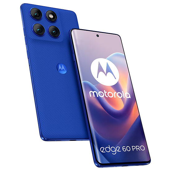 Smartphone Motorola Edge 60 Pro (Dazzling Blue) - 512 Go - 12 Go