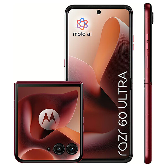 Smartphone Motorola Razr 60 Ultra (Rio Red) - 512 Go - 16 Go - Autre vue