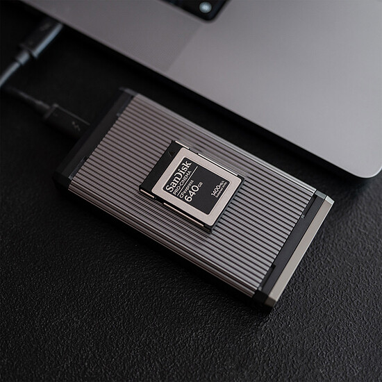 Carte mémoire divers SanDisk CFexpress PRO-CINEMA Type B 640 Go - Autre vue