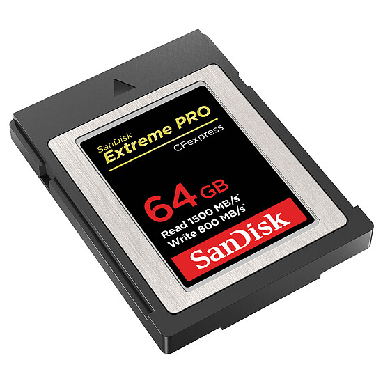 Carte mémoire divers SanDisk Extreme Pro CFexpress Type B 64 Go - Autre vue