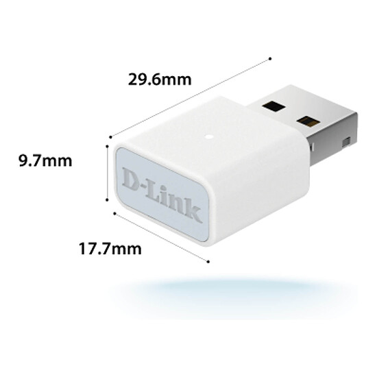 Carte réseau D-Link AN3U - nano Clé USB Wifi N300  - Autre vue