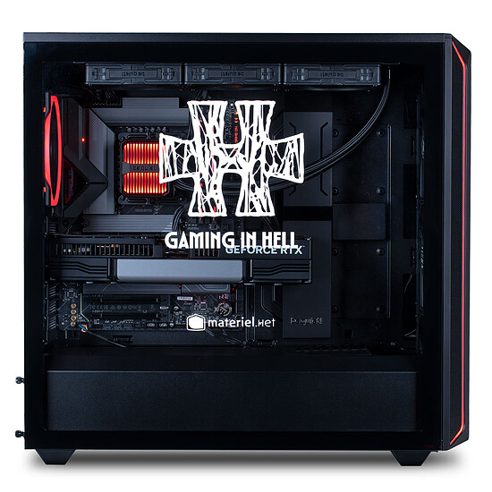 PC de bureau PC Gamer Hellfest Warzone - Win11 installé (version d'essai) - Autre vue