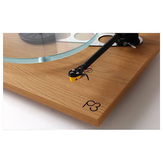 Platine Vinyles Rega Planar 3 Chêne clair et cellule Nd5   - Autre vue