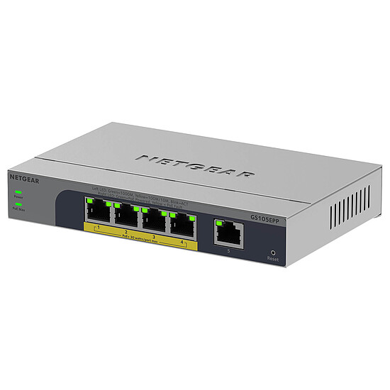Switch et Commutateur Netgear Easy Smart GS105EPP - Autre vue