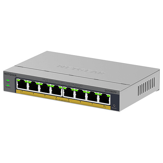 Switch et Commutateur Netgear Easy Smart GS108EPP - Autre vue