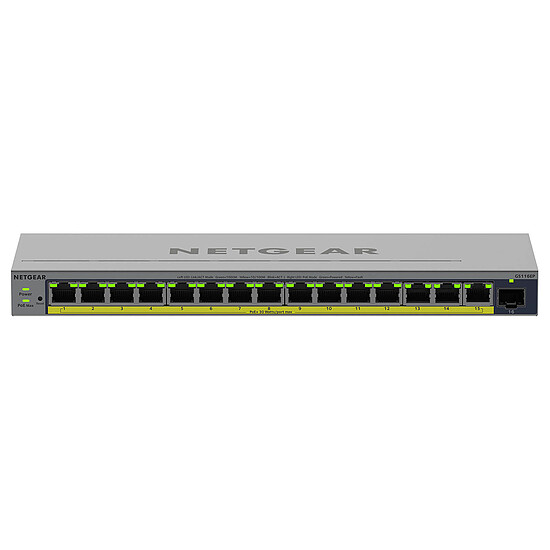 Switch et Commutateur Netgear Easy Smart GS116EP - Autre vue