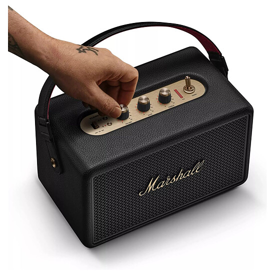 Enceinte sans fil Marshall Kilburn III Noir/Laiton - Enceinte compacte - Autre vue
