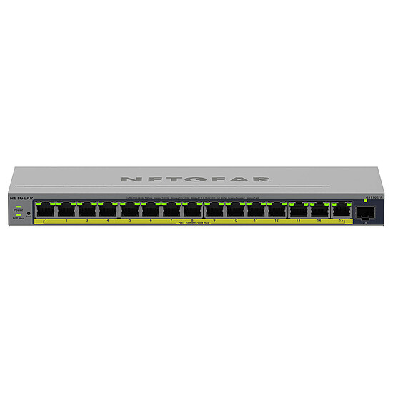 Switch et Commutateur Netgear Easy Smart GS116EPP - Autre vue