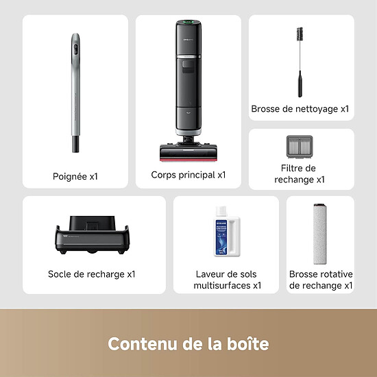 Robot et aspirateur Dreame H15 Pro Heat - Autre vue