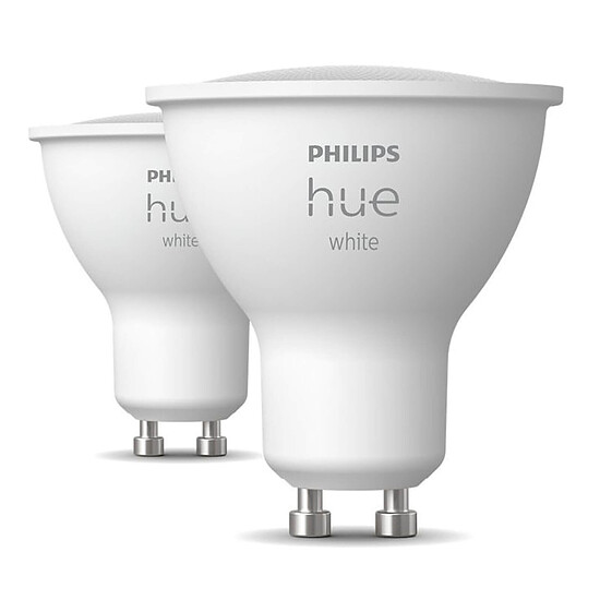 Ampoule connectée Philips Hue White GU10 x2