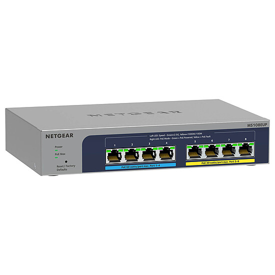 Switch et Commutateur Netgear Smart Switch MS108EUP - Autre vue
