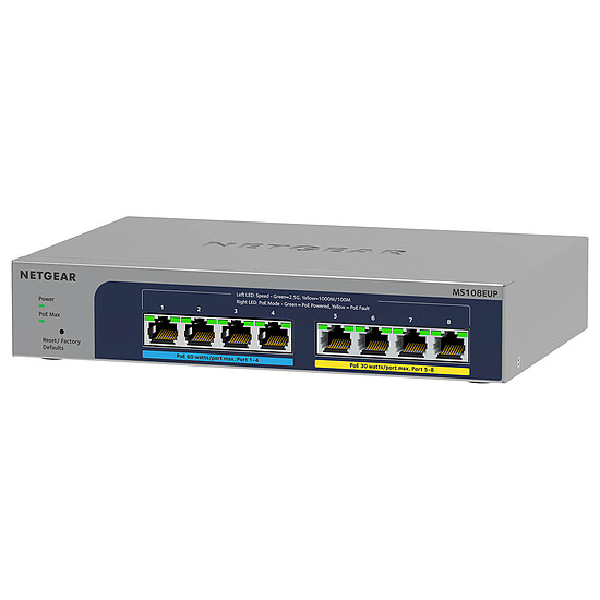 Switch et Commutateur Netgear Smart Switch MS108EUP - Autre vue