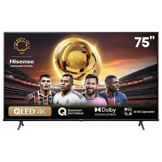 TV Hisense 75E7NQ - TV 4K UHD HDR - 189 cm 