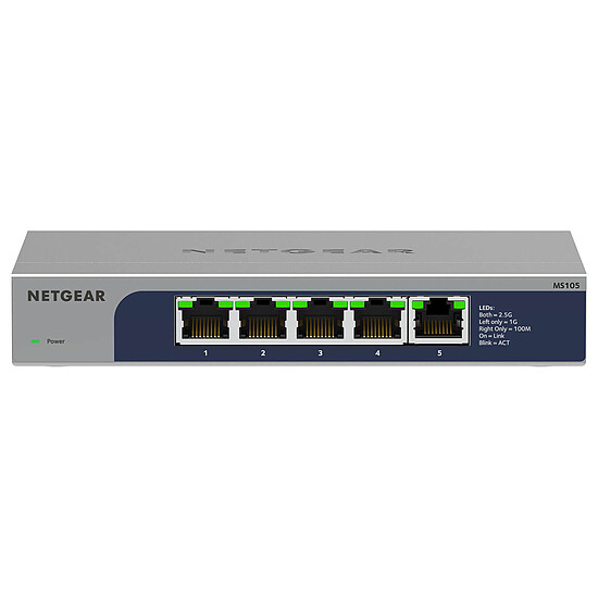 Switch et Commutateur Netgear Smart Switch MS105 - Autre vue