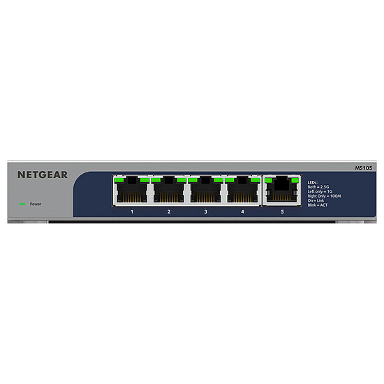 Switch et Commutateur Netgear Smart Switch MS105 - Autre vue