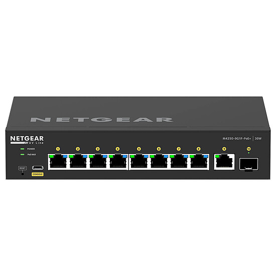 Switch et Commutateur Netgear M4250-9G1F-PoE+ - Autre vue