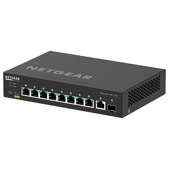 Switch et Commutateur Netgear M4250-9G1F-PoE+ - Autre vue
