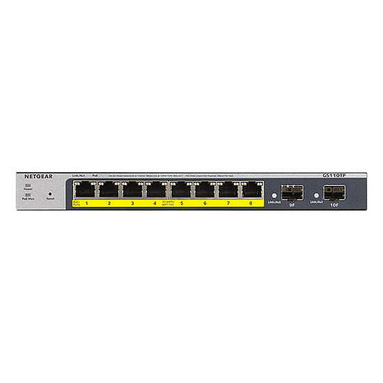 Switch et Commutateur Netgear GS110TPv3 - Autre vue
