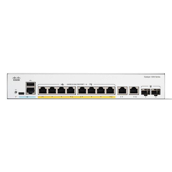 Switch et Commutateur Cisco Catalyst 1200 C1200-8P-E-2G - Autre vue