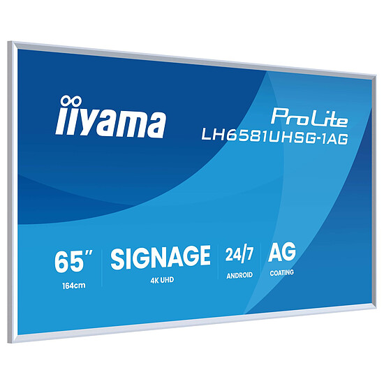Écran dynamique iiyama 65" LED - ProLite LH5581UHSG-1AG  - Autre vue