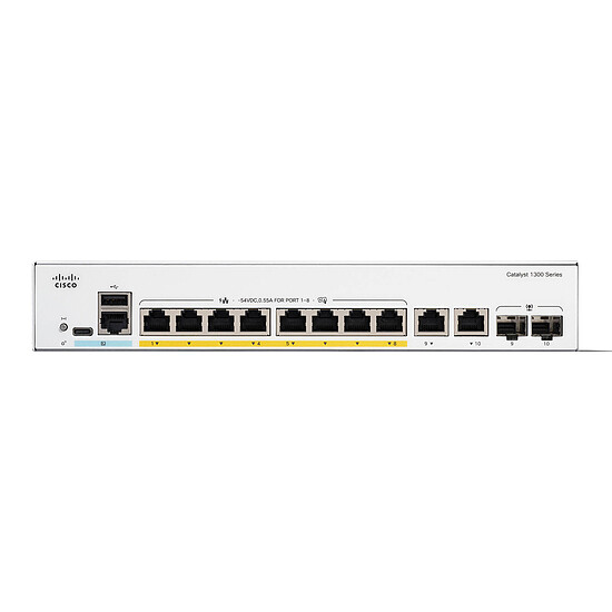 Switch et Commutateur Cisco Catalyst 1300 C1300-8P-E-2G - Autre vue