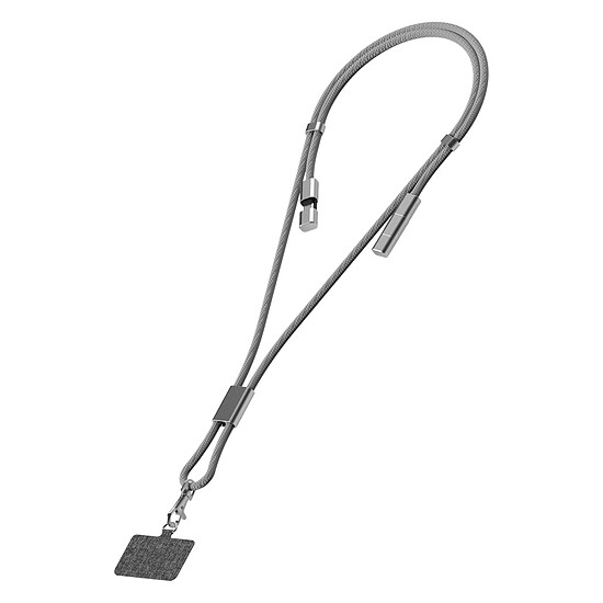 Adaptateurs et câbles Akashi Câble Tour de cou 3-en-1 USB-C vers USB-C, Lightning - 1 m