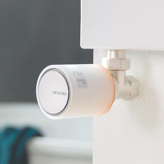 Thermostat connecté Netatmo Starter Pack - Têtes thermostatiques intelligentes - Autre vue