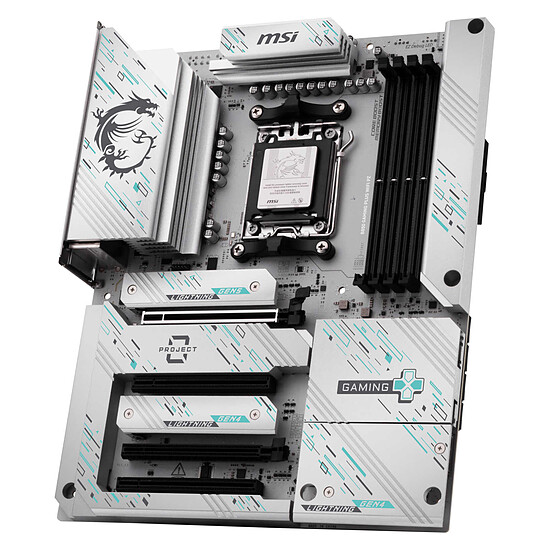 Carte mère MSI B850 GAMING PLUS WIFI PZ - Autre vue