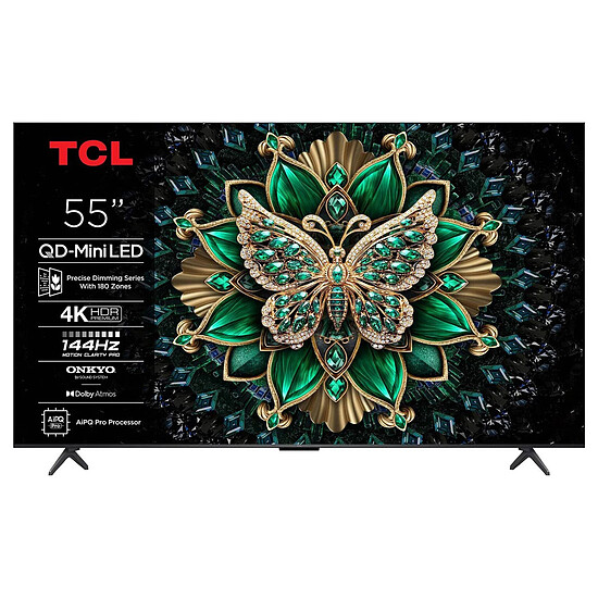 TV TCL 55C61K - TV 4K UHD HDR - 139 cm - Autre vue