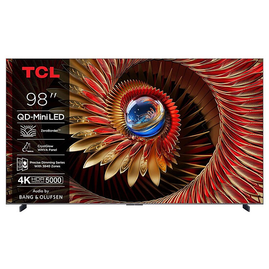 TV TCL 98Q8C (98C8K) - TV 4K UHD HDR - 249 cm - Autre vue