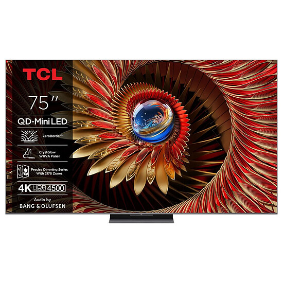 TV TCL 75Q8C (75C8K) - TV 4K UHD HDR - 189 cm - Autre vue