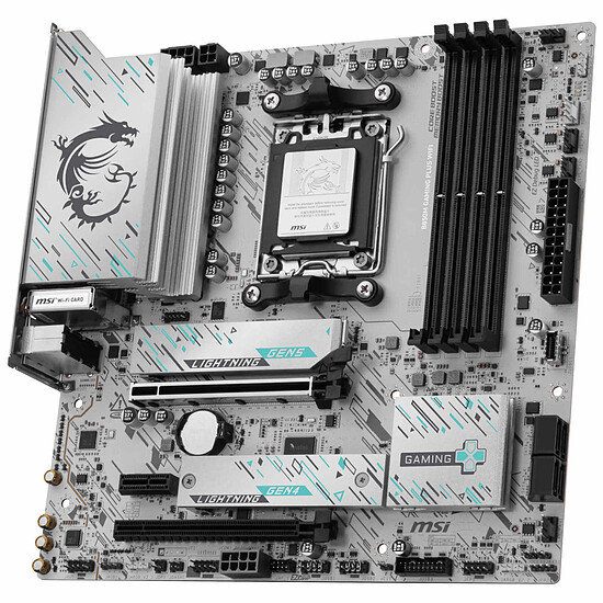 Carte mère MSI B850M GAMING PLUS WIFI - Autre vue