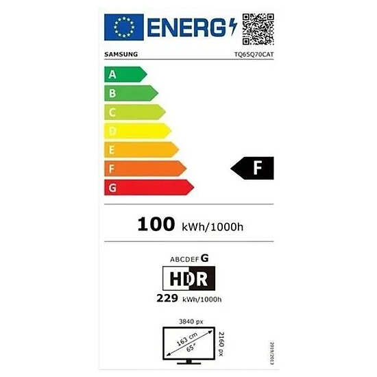 TV TCL 65Q7C - TV 4K UHD HDR - 164 cm  - Autre vue