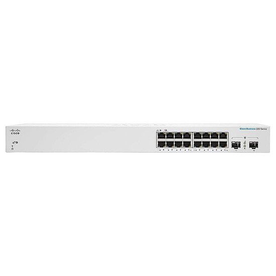Switch et Commutateur Cisco CBS220-16T-2G - Autre vue